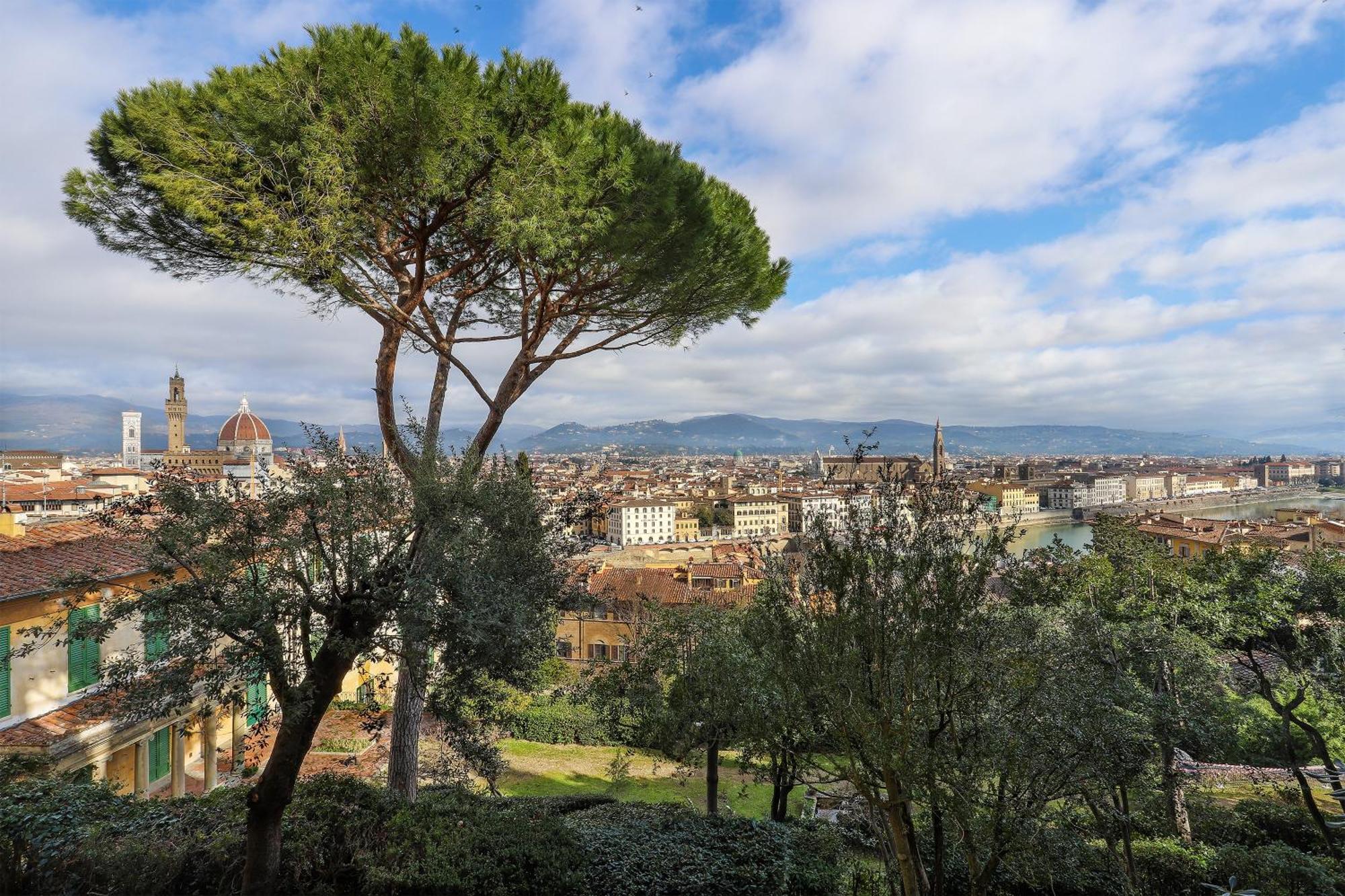Florence In The Window- Unique View Dış mekan fotoğraf